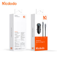 شارژر فندکی 30 وات مک دودو مدل MCDODO CC-7492 بهمراه کابل شارژ