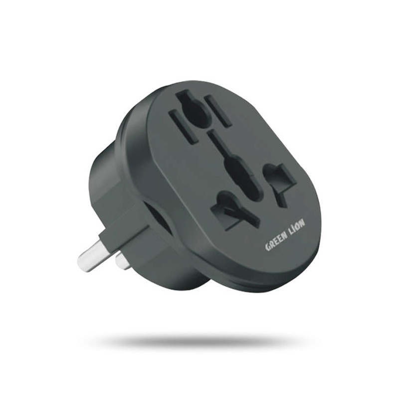 تبدیل 3 به 2 برق Green Lion GNUVEUPLG2BK