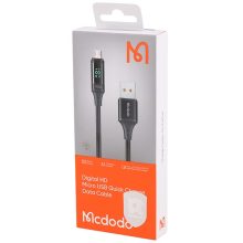 کابل میکرو یو اس بی فست شارژ Mcdodo CA-107 3A QC4.0 1.2m
