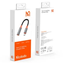 کابل تبدیل USB-C به لایتنینگ مک دودو مدل CA1440 طول 0.11 متر