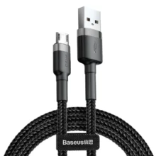 کابل تبدیل USB به microUSB باسئوس مدل CAMKLF-BG1 طول 1متر