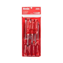مجموعه 7 عددی پیچ گوشتی ضربه خور رونیکس مدل RH-2906