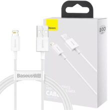 کابل تبدیل USB به لایتنینگ باسئوس مدل CALYS-A طول 1 متر