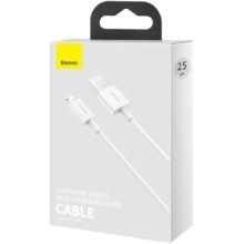 کابل  USB-A 25CM به لایتنینگ باسئوس CATLYS-A02