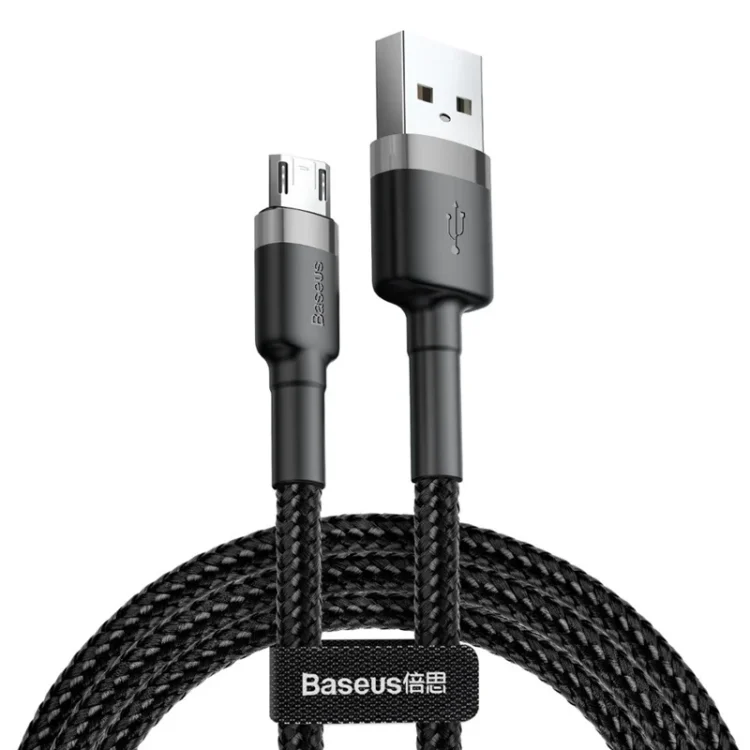 کابل تبدیل USB به microUSB باسئوس مدل CAMKLF-BG1 طول 1متر