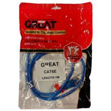 کابل شبکه متراژ کامل GREAT CAT6 GR-1M